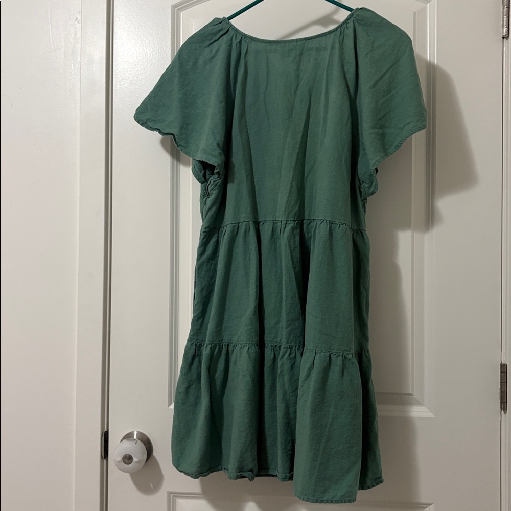 Universal Thread Green Mini Dress - Picture 5 of 7